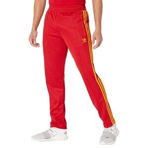 Adidas Originals Men Beckenbauer Track Pants HK7401 Red Gold Size XS Extra Small
